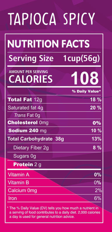 Tapioca Chips Spicy - 170 GM